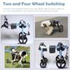 4-Wheel Pet Wheelchair for Small, Medium, and Large Dogs view 2