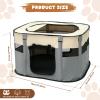 Foldable Pet Playpen, 70 x 55 x 40 cm, for Dogs, Puppies, Cats and Small Animals view 2
