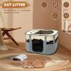 Foldable Pet Playpen, 70 x 55 x 40 cm, for Dogs, Puppies, Cats and Small Animals view 3