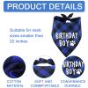 3-Piece Dog Birthday Bandana Set view 3