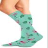Cherokee Women's Compression Socks, 10–15 mmHg, Knee-High, Flamingo Life, Plus view 4