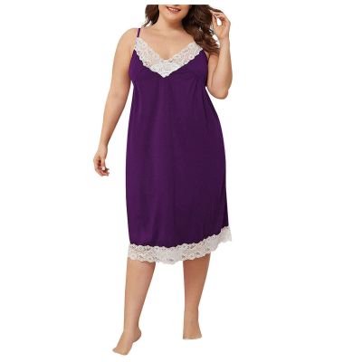 Women's Elegant Sexy Lace Nightgown, Short Summer Sleepwear