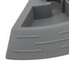 2-in-1 Automatic Reptile Feeder and Food & Water Bowl, Gray view 2