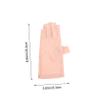 ERINGOGO Fingerless Manicure Gloves, UV Protection for Nail Art view 2