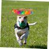 ERINGOGO Mini Straw Hat for Dogs, Hawaii Party Style view 3