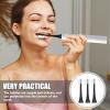 Electric Toothbrush Replacement Heads, Black, Soft PP Nylon view 3