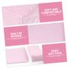 PU Leather and Foam Nail Hand Rest Cushions, 2-Pack, Pink view 3