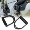 Fuchooky Professional Plastic Stirrups with Non-Slip Rubber Pads, 2-Pack view 3