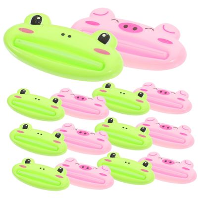 DINHEAROM Toothpaste Squeezers, Compact and Lightweight, Cute Animal Designs, 20-Pack
