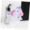 Pink Unicorn PVC Faucet Extender for Children's Sinks view 3