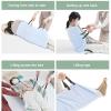KANLVU Reusable Waterproof Incontinence Bed Pad for Adults, 4 Handles, 75 x 115 cm, Curry Check view 2