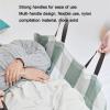 KANLVU Reusable Waterproof Incontinence Bed Pad for Adults, 4 Handles, 75 x 115 cm, Curry Check view 3