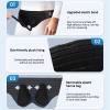 WNGJZZYC Hernia Belt for Men, Adjustable Inguinal Hernia Support with 4 Removable Compression Pads, Large view 3