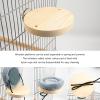Duyeuau Warm Plush Bird Nest with Perch for Parrots view 4