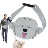 Gnrique Dog Treat Training Bag, Leakproof Silicone Waist Bag, 17.4/15.2/5.7 in, Adjustable Treat Pouch for Dogs and Cats, Portable, Multicolor view 1