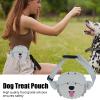 Gnrique Dog Treat Training Bag, Leakproof Silicone Waist Bag, 17.4/15.2/5.7 in, Adjustable Treat Pouch for Dogs and Cats, Portable, Multicolor view 3