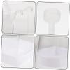 FONDOTIN Hanging Bird Bathtub for Cages, Reusable Shower Box for Budgerigars, Canaries and Parrots, Practical Bathtub with Smooth Edges view 2