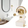 Toothpaste Squeezer with Suction Cup, Pink Gold view 3