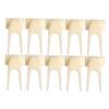 ibasenice 20-Piece Lightweight Plastic Bird Feeding Forks for Fruit view 1