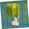 ibasenice 20-Piece Lightweight Plastic Bird Feeding Forks for Fruit view 3