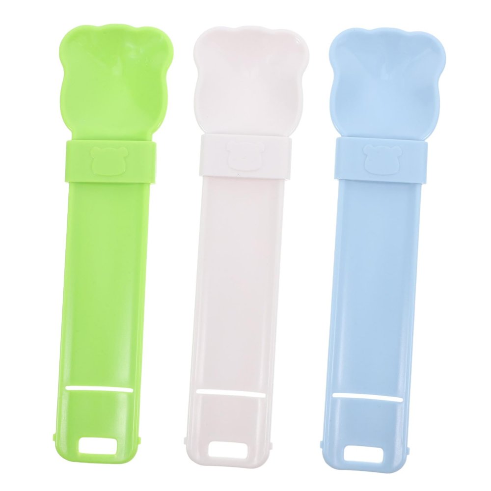 JOINPAYA 3-Piece Cat Food Strip Squeeze Spoon Set
