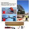 Water-Fed Pole Set, 11 m Cleaning System, 3-in-1 Aluminum Window Cleaner with Brush and Squeegee, Extendable Outdoor Glass-Cleaning Tool view 2