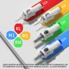 POSEIDON Professional Tattoo Cartridge Needles, 50-Pack | 10 Sizes | 3RL/5RL/7RL/9RL/9RM/11RM/15RM/7M1 (#10), 5RS/9RS (#12) | Disposable Needles with Ink Membrane view 2