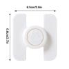 Baby Safety Fridge Lock, No-Drill Adhesive Cabinet Latch, 4-Pack view 2