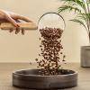 Dry Food Scoop for Cats and Dogs with Wooden Handle view 2