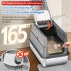 Stainless Steel Cat Litter Box with Lid view 2