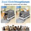 Stainless Steel Cat Litter Box with Lid view 4