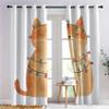 Luxfieo Cat Cartoon Blackout Curtains, 300 cm Long, 2-Piece Set view 3