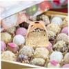 Warmhm 50-Piece Paper Chocolate Cups, Hollow Rose Truffle Liners view 3