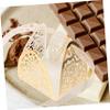 Warmhm 50-Piece Paper Chocolate Cups, Hollow Rose Truffle Liners view 4