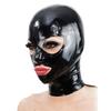 WXLPCGO Black Latex Mask, Natural Rubber, Unisex, Size S (63 cm) view 1