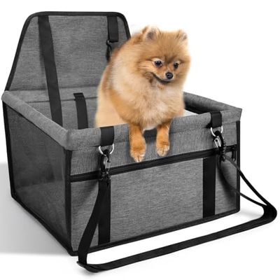 SKNFFF Dog Car Seat for VW ID.4 X 2021–2024, Gray
