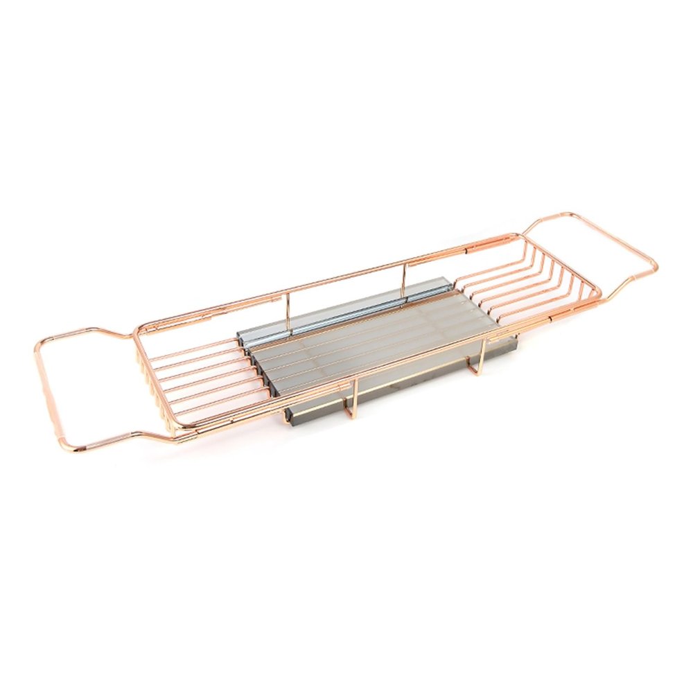 Adjustable Bathtub Tray, Bath Organizer for Home and Bathroom