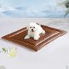 CMYCYDDPLY Dog Cooling Mat, Cooling Blanket for Pets, Wear- and Scratch-Resistant (Blue, 35 x 50 cm) view 2