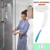 OATIPHO Long-Handle Shower Brush with Sponge for Deep Cleansing and Gentle Exfoliation view 3