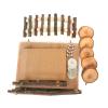 Hamster Wooden Climbing Platform and Apple Wood Chew Toy view 1