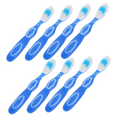 BESTYASH 10 Small Toothbrushes with Short Handles for Secure Facilities