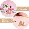 VALICLUD 2-Piece Silicone Practice Foot Models for Nail Art view 4