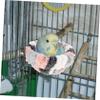 JOINPAYA Hanging Plush Bird Bed for Bird Cages, Cozy Bird Hut and Winter Warm Bird Nest view 4