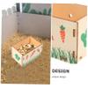 Toddmomy Wooden Food Bowl for Hamsters and Guinea Pigs view 4
