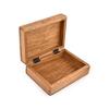 Mahasu Decorative Acacia Wood Pet Urn with Paw Print, for Dog and Cat Ashes (17.8 x 12.7 x 6.3 cm) view 4