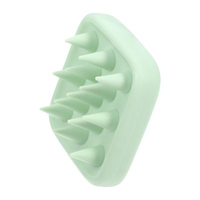 ERINGOGO Silicone Shampoo Brush, Scalp Massager for Shower, Green