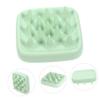 ERINGOGO Silicone Shampoo Brush, Scalp Massager for Shower, Green view 4