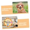 Supvox 2-Pack Adjustable Knitted Collars for Small Dogs, Puppies, and Kittens view 3