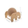 BESPORTBLE Sisal Cat Scratching Ball with Stand, Interactive Cat Toy view 2