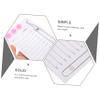 Acrylic Lash Tray for Extensions, Magnetic Palette with Scale view 4